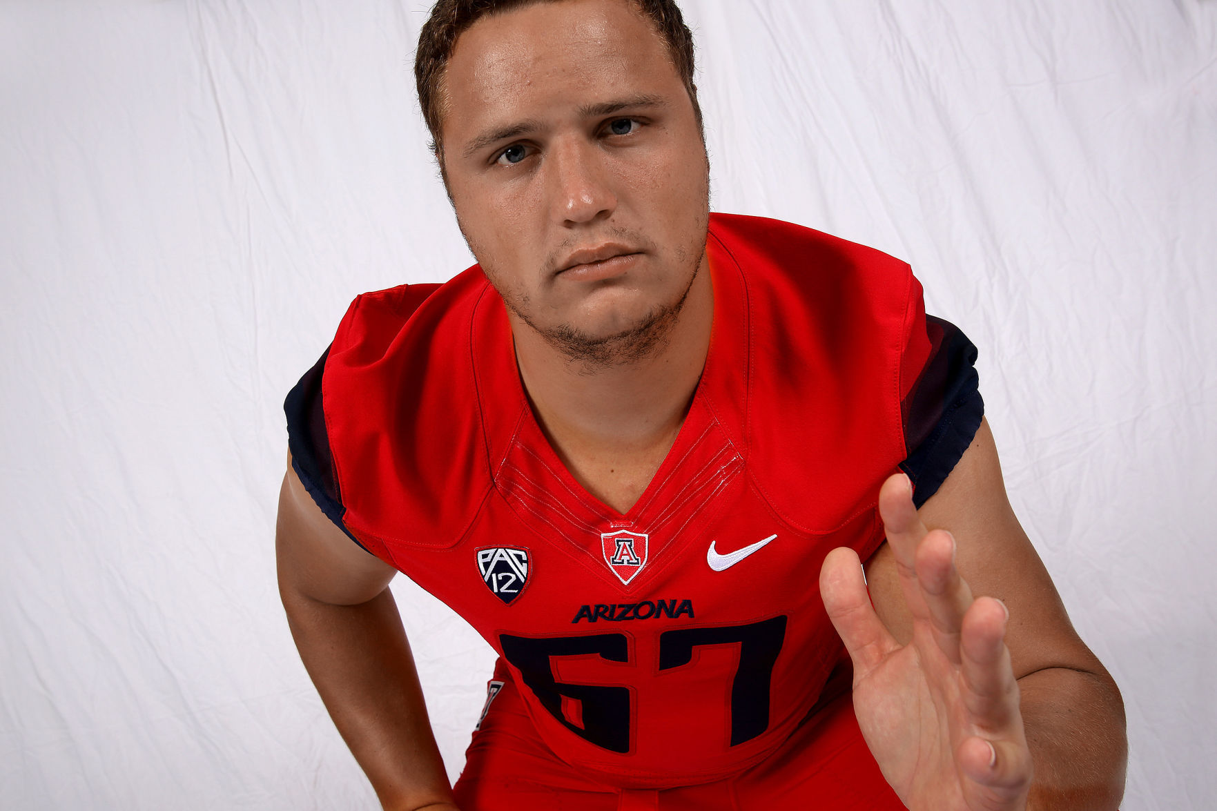 UA football media day (copy) Gerhard de Beer